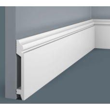 Плинтус под покраску из экополимера Cosca PX026